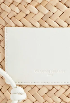 Claudie Pierlot Adryan Small Straw Basket*Women Crossbody Bags