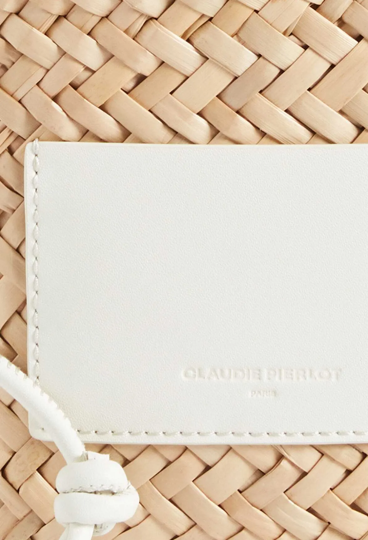 Claudie Pierlot Adryan Small Straw Basket*Women Crossbody Bags