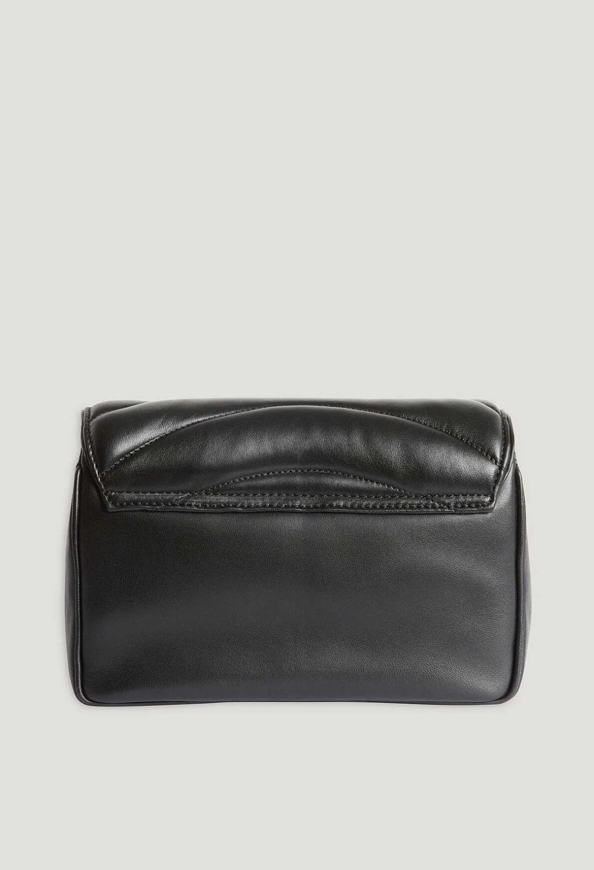 Claudie Pierlot Angeli Black Quilted Leather Bag*Women Crossbody Bags