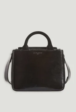 Claudie Pierlot Anouck Mini Black Leather Bag*Women Crossbody Bags