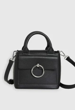 Claudie Pierlot Anouck Mini Grained Leather Handbag*Women Crossbody Bags