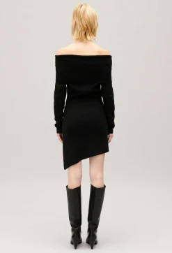 Claudie Pierlot Asymmetric Knitted Dress*Women Dresses