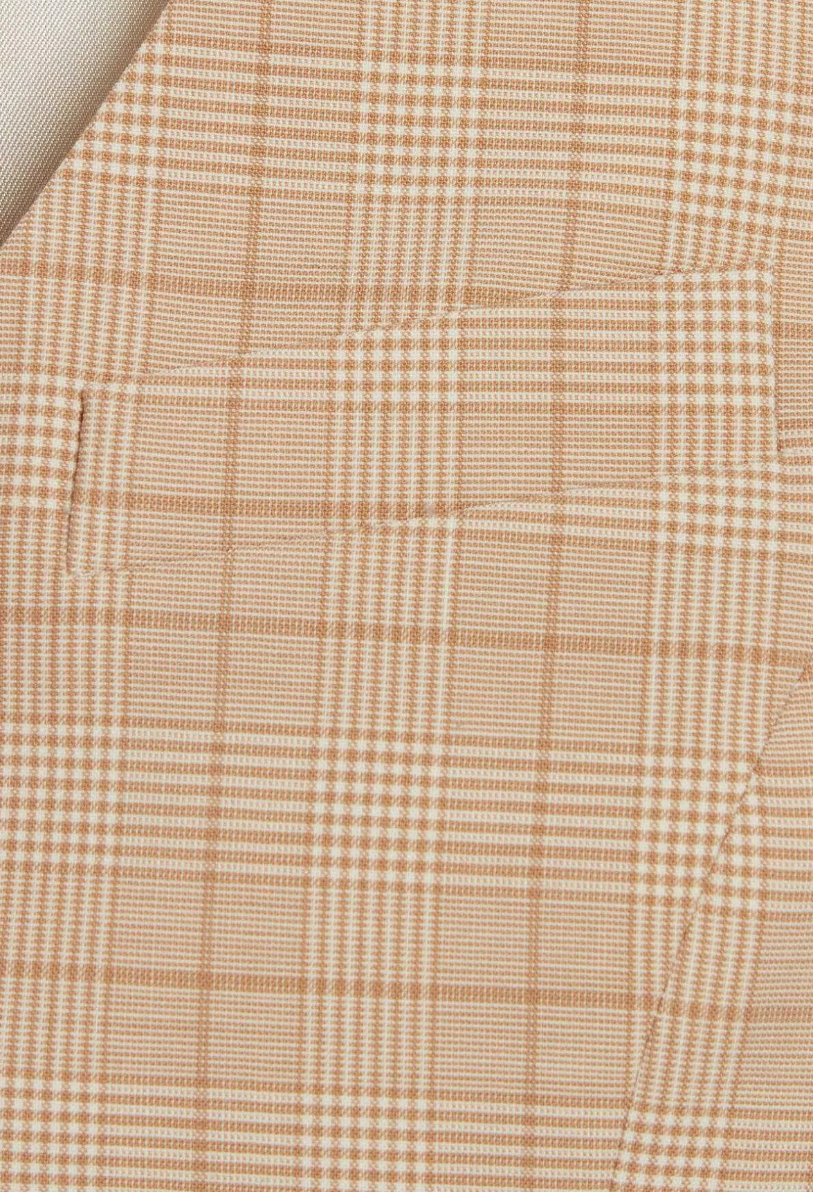 Claudie Pierlot Beige Checked Suit Waistcoat*Women Blazers