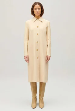 Claudie Pierlot Beige Coat*Women Jackets And Coats