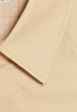 Claudie Pierlot Beige Reversible Mid-Length Coat*Women Jackets And Coats