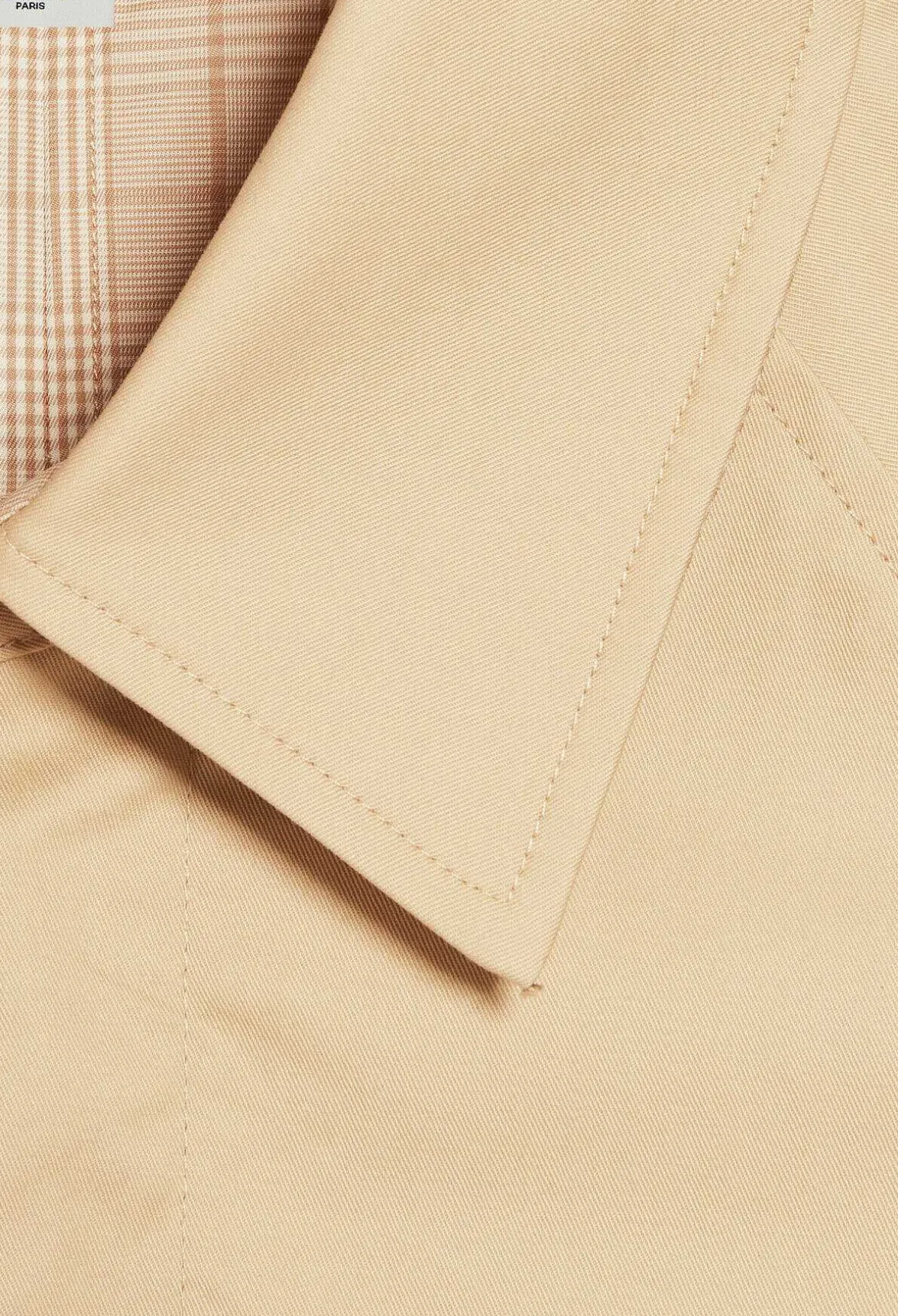 Claudie Pierlot Beige Reversible Mid-Length Coat*Women Jackets And Coats