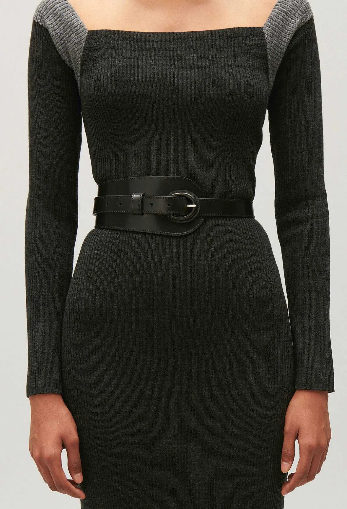 Claudie Pierlot Black Leather Belt*Women Belts