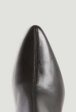 Claudie Pierlot Black Leather Boots*Women Booties And Boots