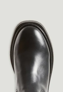 Claudie Pierlot Black Leather Chelsea Boots*Women Booties And Boots