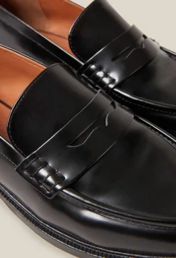 Claudie Pierlot Black Leather Loafers*Women Loafers