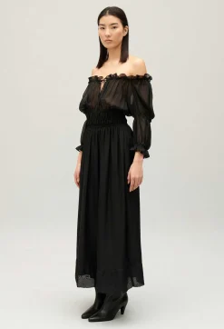 Claudie Pierlot Black Maxi Dress*Women Dresses