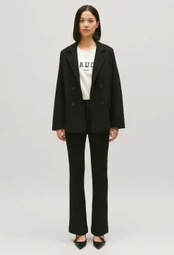Claudie Pierlot Black Oversized Suit Jacket*Women Blazers