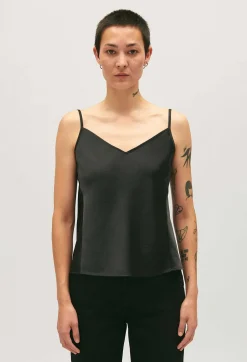 Claudie Pierlot Black Strappy Top*Women Tops And Shirts