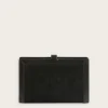 Claudie Pierlot Black Suede Clutch Bag*Women Crossbody Bags