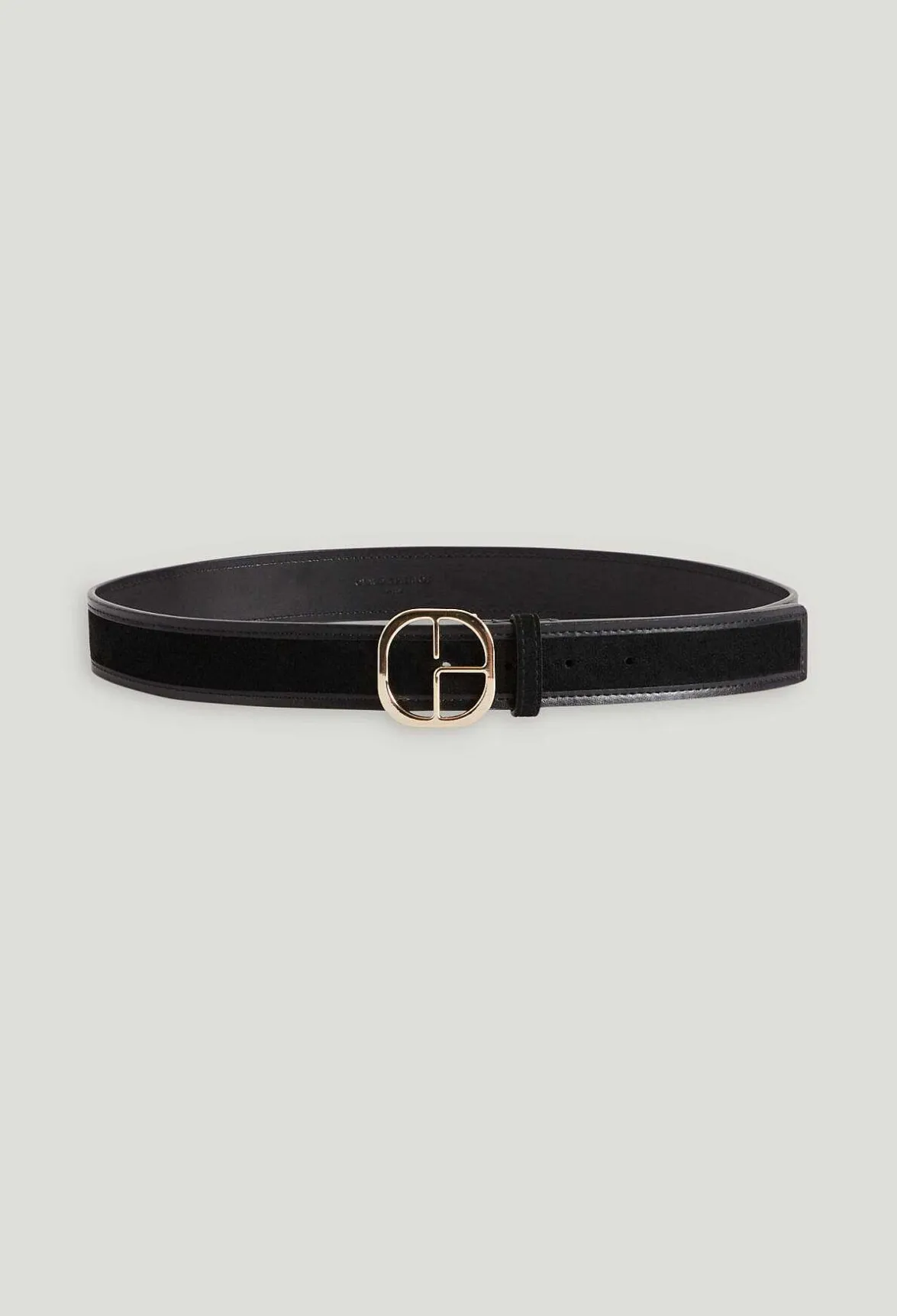 Claudie Pierlot Black Suede Leather Belt*Women Belts