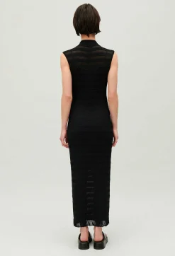 Claudie Pierlot Black Tube Maxi Dress*Women Dresses