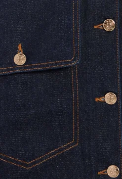 Claudie Pierlot Blue Raw Denim Jacket*Women Jackets And Coats