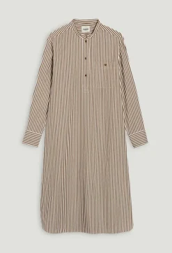 Claudie Pierlot Bronze Striped Mid-Length Dress*Women Dresses