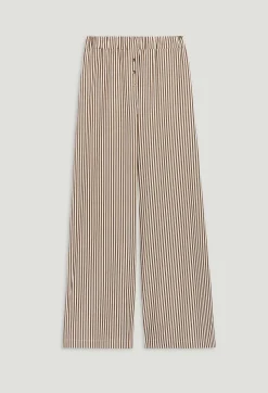 Claudie Pierlot Bronze Striped Trousers*Women Jeans And Trousers