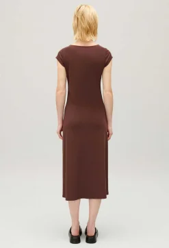 Claudie Pierlot Brown Button-Up Maxi Dress*Women Dresses