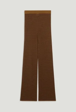 Claudie Pierlot Brown Striped Trousers*Women Jeans And Trousers