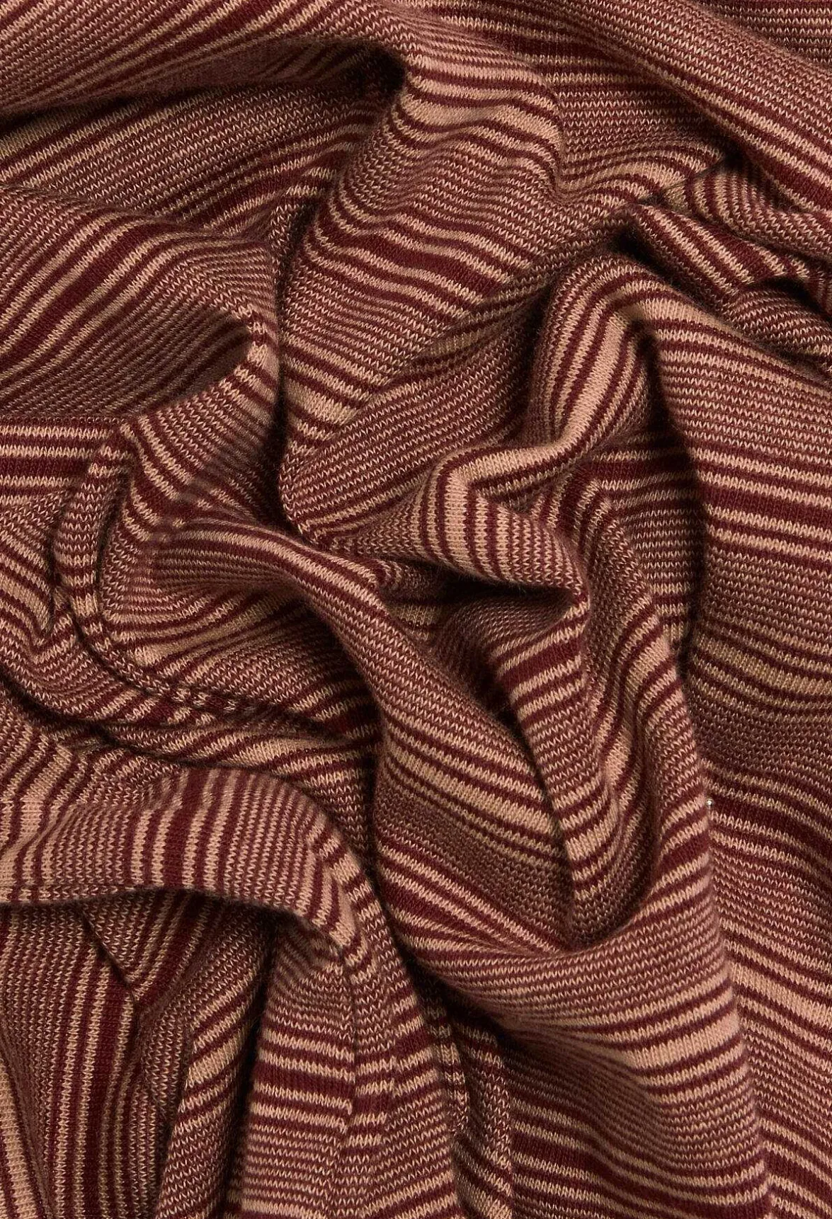 Claudie Pierlot Brown Stripy Knit Maxi Dress*Women Dresses