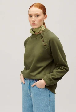 Claudie Pierlot Button Sweatshirt*Women Sweaters And Cardigans