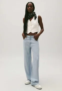 Claudie Pierlot Claude Wide-Leg Light Denim Jeans*Women Jeans And Trousers