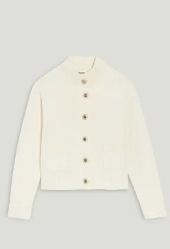 Claudie Pierlot Cropped Thick Knit Cardigan*Women Sweaters And Cardigans