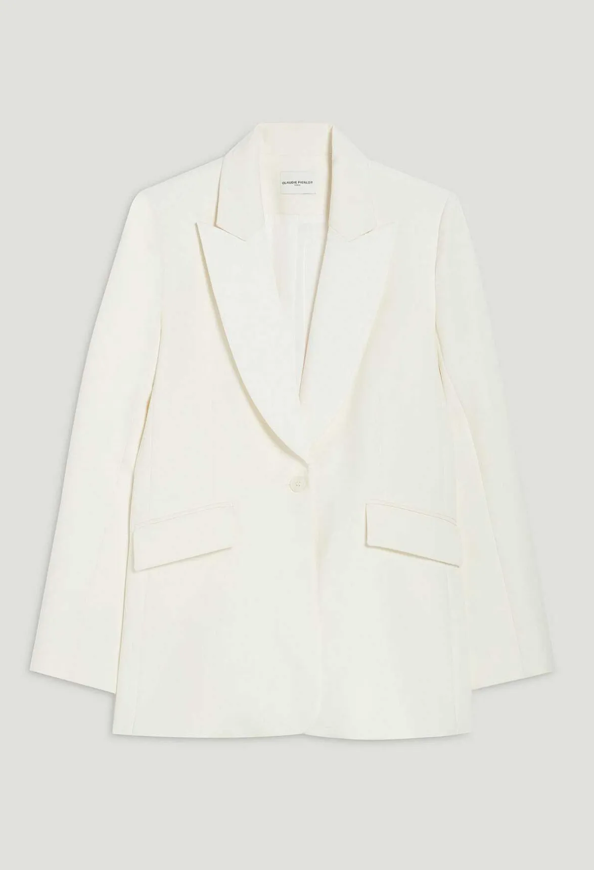 Claudie Pierlot Dual Fabric Suit Jacket*Women Blazers