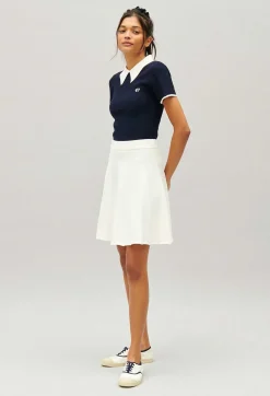 Claudie Pierlot Ecru Tennis Skirt*Women Skirts And Shorts