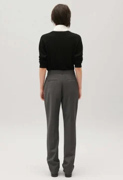 Claudie Pierlot Flecked Grey Suit Trousers*Women Jeans And Trousers