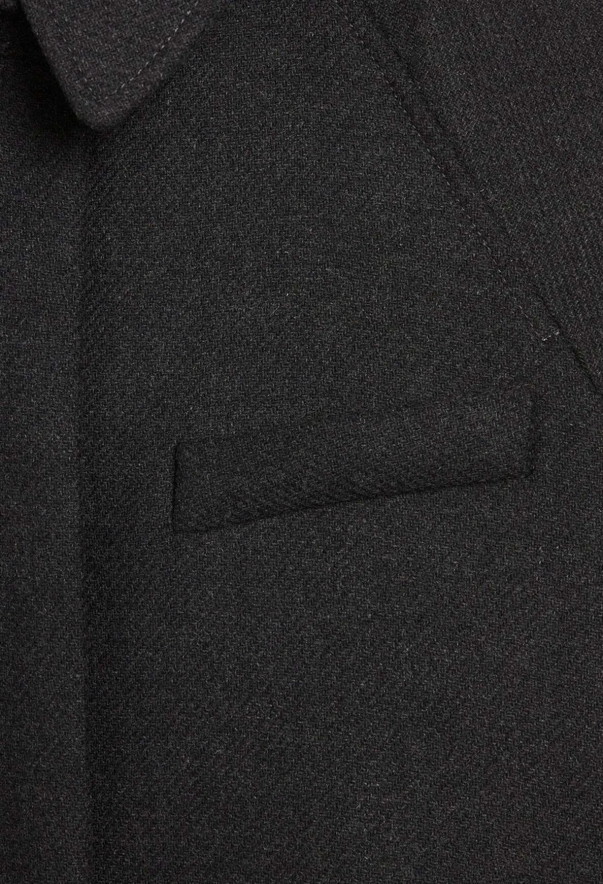 Claudie Pierlot Flecked Grey Wool Mid-Length Coat*Women Jackets And Coats