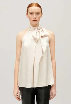 Claudie Pierlot Floaty Beige Top*Women Tops And Shirts
