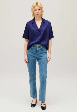 Claudie Pierlot Floaty Short-Sleeved Shirt*Women Tops And Shirts