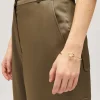 Claudie Pierlot Golden Brass Cp Heart Bangle*Women Jewellery And Scrunchies