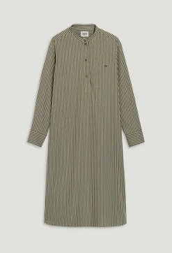 Claudie Pierlot Green Striped Maxi Dress*Women Dresses