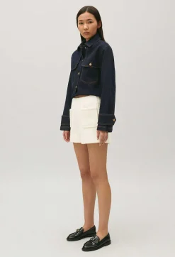 Claudie Pierlot Ivory Tweed Shorts*Women Skirts And Shorts