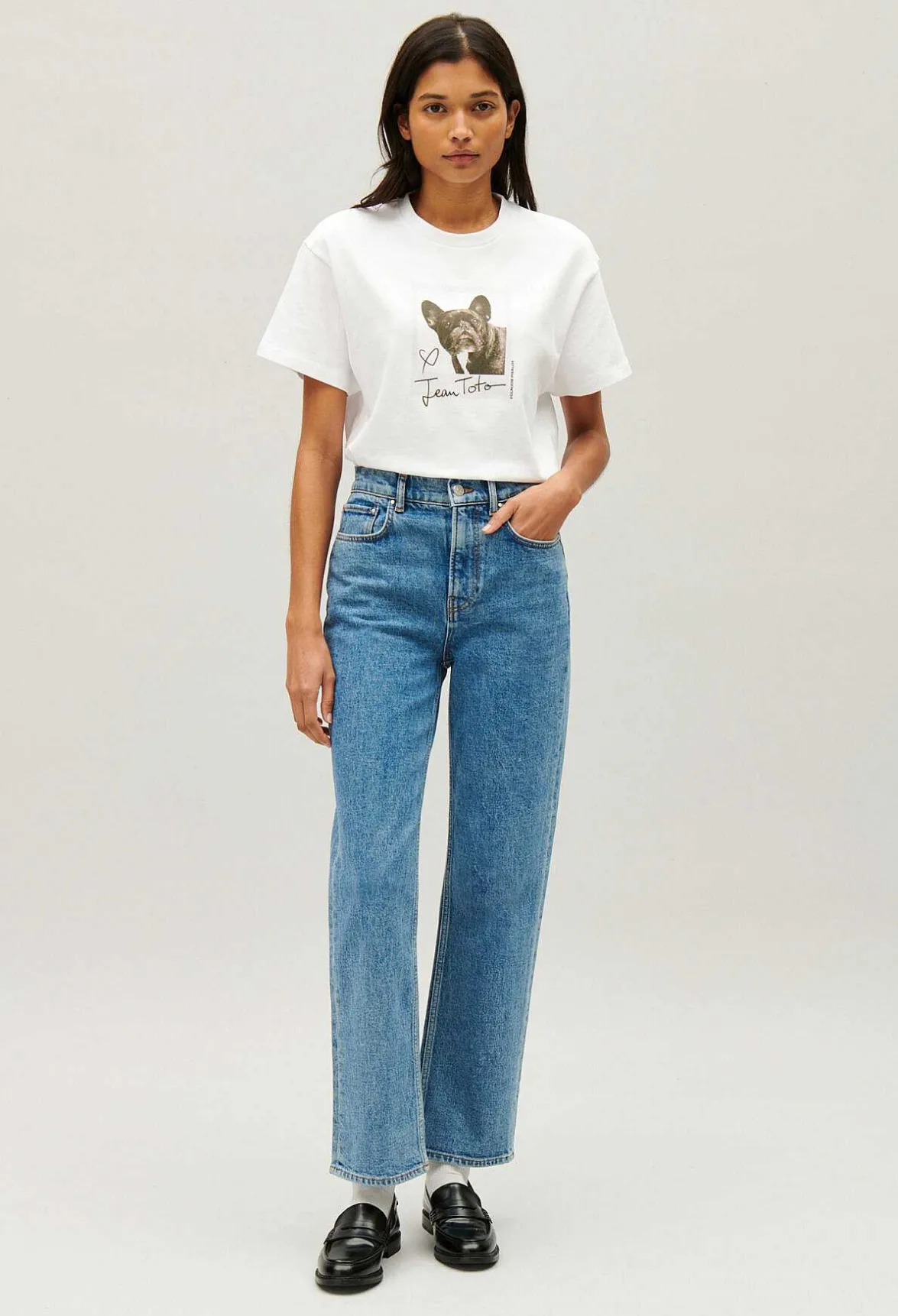 Claudie Pierlot Jean Toto Print T-Shirt*Women T-Shirts