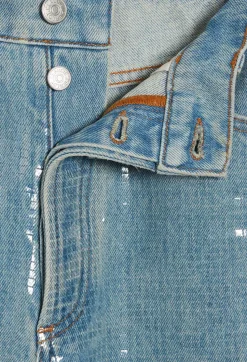 Claudie Pierlot Jean With Claude Blue Glitter Effect*Women Jeans And Trousers