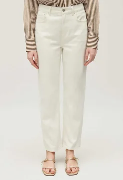 Claudie Pierlot Jean-Toto Ecru Slim Jeans*Women Jeans And Trousers