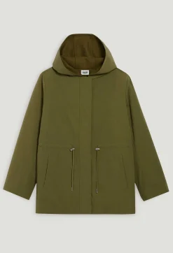 Claudie Pierlot Khaki Reversible Hooded Parka*Women Jackets And Coats
