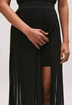 Claudie Pierlot Long Knit Skirt*Women Skirts And Shorts