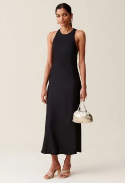 Claudie Pierlot Long Satin Dress*Women Dresses