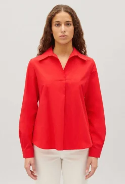 Claudie Pierlot Long-Sleeved Cotton Blouse*Women Tops And Shirts