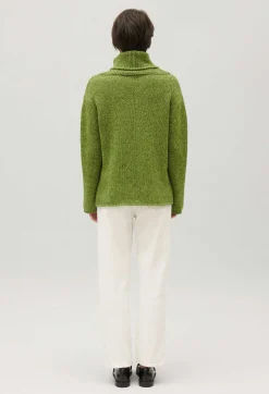 Claudie Pierlot Matcha Knitted Polo Neck Jumper*Women Sweaters And Cardigans