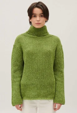 Claudie Pierlot Matcha Knitted Polo Neck Jumper*Women Sweaters And Cardigans