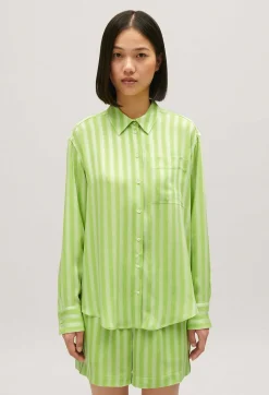 Claudie Pierlot Matcha Striped Floaty Shirt*Women Tops And Shirts