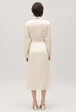 Claudie Pierlot Midi Wrap Dress*Women Dresses