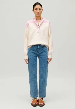 Claudie Pierlot Minimum Half-Zip Sweatshirt*Women Sweaters And Cardigans